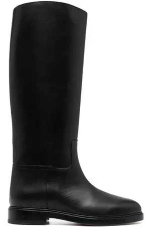 LEGRES Slip-on calf-leather boots