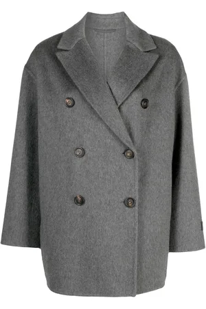 Brunello Cucinelli Cashmere double-breasted coat