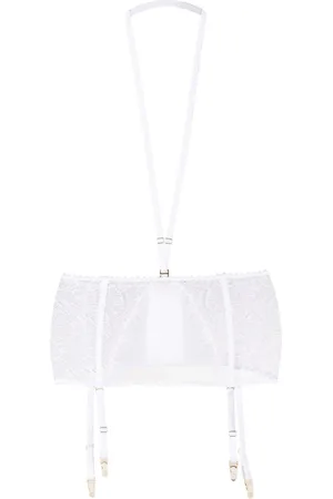 MAISON CLOSE Accroche Coeur waist-cincher and suspenders
