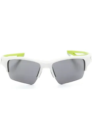 PUMA Logo-plaque oversize-frame sunglasses
