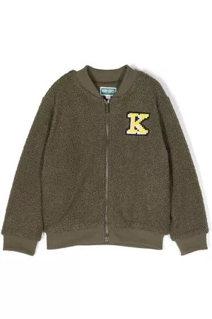 Kenzo Logo-embroidered bomber jacket