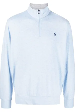 Ralph Lauren Embroidered-logo cotton-blend jumper