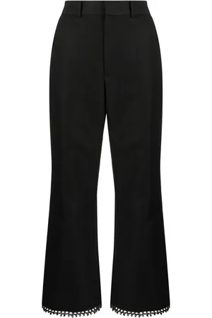 Rosie Assoulin High-waist cropped flared trousers