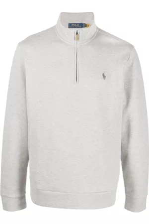 Ralph Lauren Embroidered-logo cotton-blend jumper