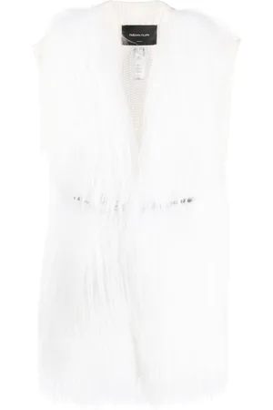 Fabiana Filippi Panelled faux-fur gilet
