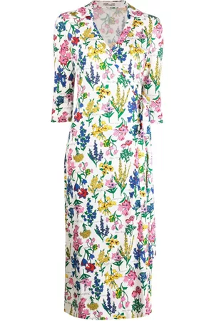 Diane von Furstenberg Abigail printed wrap dress