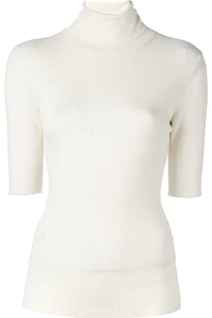 THEORY High neck knitted top
