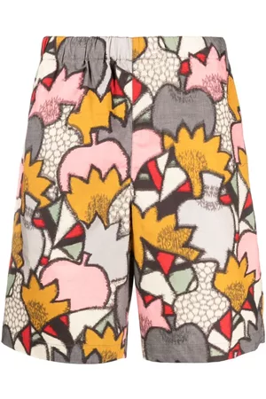 Kenzo Camo graphic-print shorts