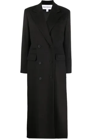 MATÉRIEL by Aleksandre Akhalkatsishvili Double-breasted wool-blend maxi coat