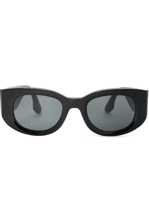 Victoria Beckham Tinted-lenses oval-frame sunglasses