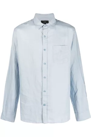 Vince Long-sleeve linen shirt