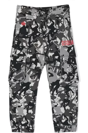 Dsquared2 Camouflage-pattern cargo trousers