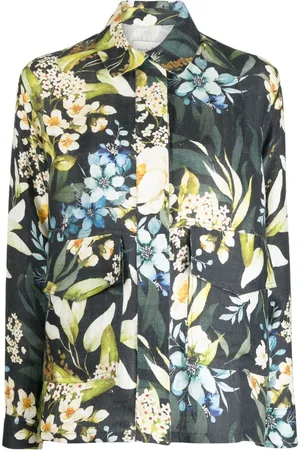Bambah Gardenia linen trench coat