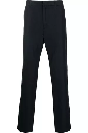 Vince Straight-leg hemp trousers