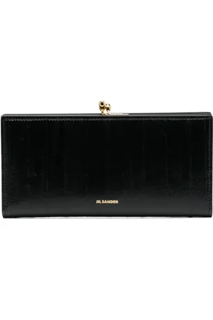 Jil Sander Logo-lettering leather wallet
