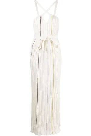Sonia by Sonia Rykiel Multicolour striped pleated dress
