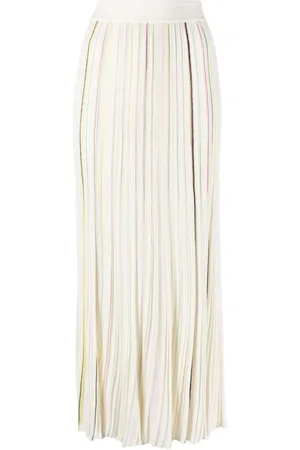 Sonia by Sonia Rykiel Striped pleated maxi skirt