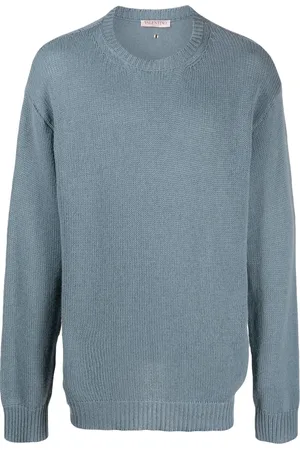 VALENTINO GARAVANI Stud-embellished cashmere jumper