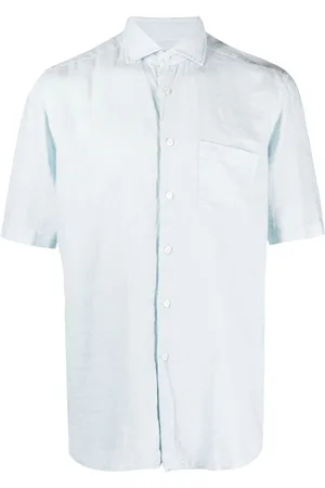 Xacus Short-sleeve linen shirt