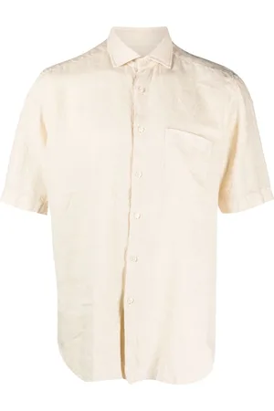 Xacus Short-sleeve linen shirt