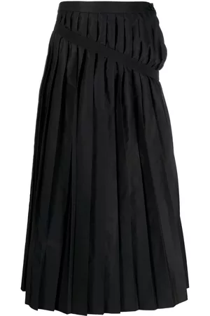 Maison Margiela Pleated midi skirt