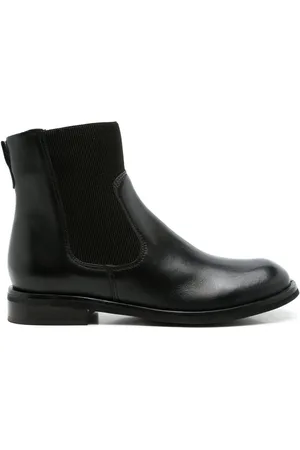 Sarah Chofakian Corbeau leather ankle boots