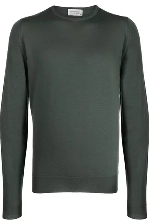 JOHN SMEDLEY Lundy crew-neck cotton sweatshirt