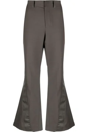 SACAI Panel-detail flared trousers