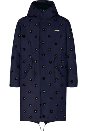 Marni Draft Flower parka coat