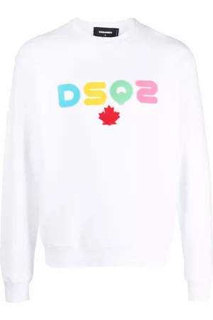 Dsquared2 Logo-appliqué cotton sweatshirt