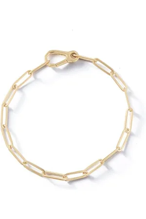 Mateo 14kt yellow long link chain bracelet