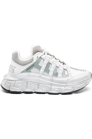 VERSACE Trigreca leather sneakers