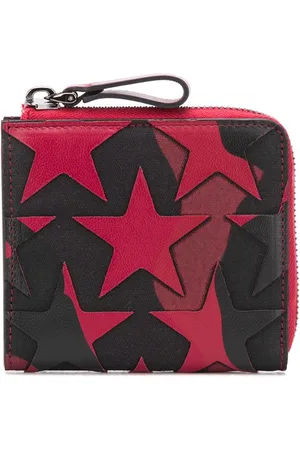 VALENTINO GARAVANI Camouflage star patch wallet