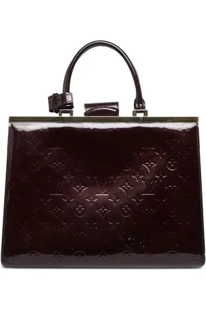 Louis Vuitton Lilac Monogram Vernis Brea MM Bag - Yoogi's Closet