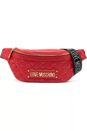 Moschino Logo-lettering belt bag