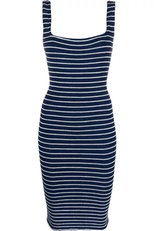 Hunza G Striped tank dress