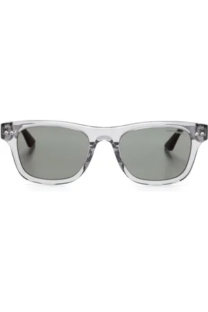 Montblanc Logo-plaque square-frame sunglasses