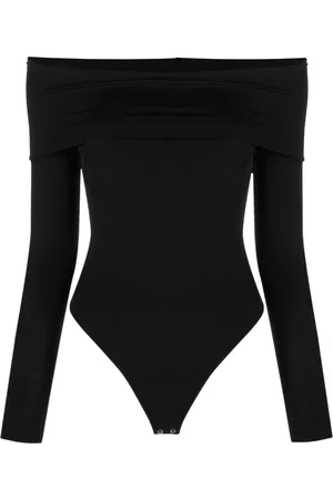 MATÉRIEL by Aleksandre Akhalkatsishvili Off-shoulder long-sleeve bodysuit