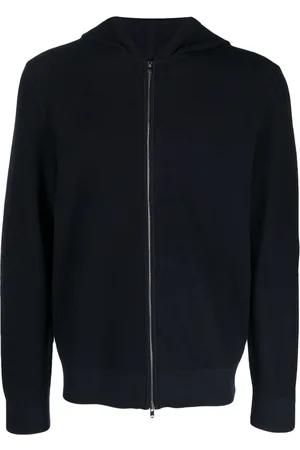 THEORY Long-sleeve zip-up hoodie