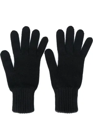 PRINGLE OF SCOTLAND Gloves with ribbed details