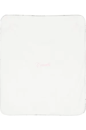 Roberto Cavalli Teddy-print cotton blanket