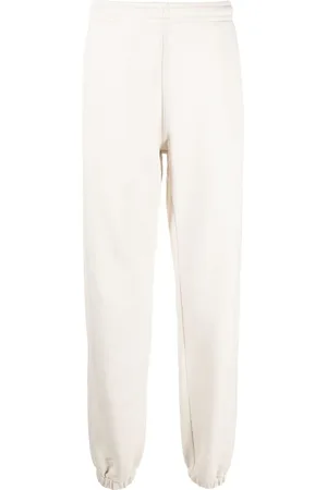Lacoste Logo-patch organic cotton track trousers