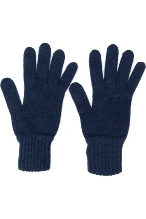 PRINGLE OF SCOTLAND Gloves with ribbed details