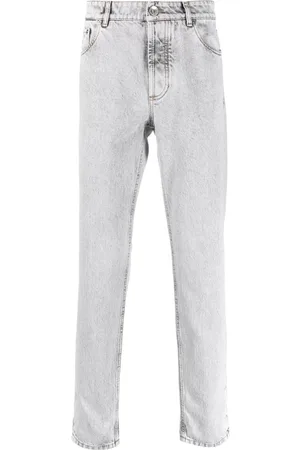 Brunello Cucinelli Mid-rise tapered-leg jeans