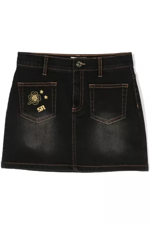 Plain Pleated Dark Wash Girls Denim Skirts (Girl's) - Walmart.com-sgquangbinhtourist.com.vn