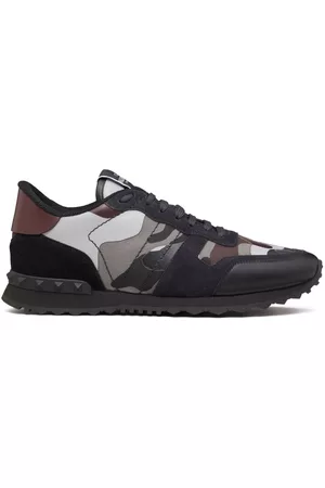 VALENTINO GARAVANI Camouflage Rockrunner low-top sneakers