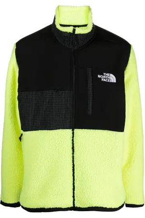 The North Face Fleece-panelling zip-up jacket