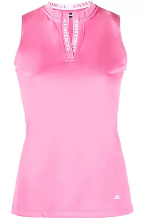 J Lindeberg Leya logo-tape top