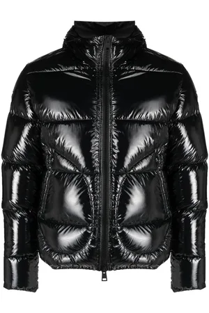 HERNO Laminated hooded padded jacket