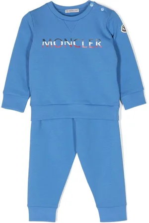 Moncler Logo-print cotton tracksuit set